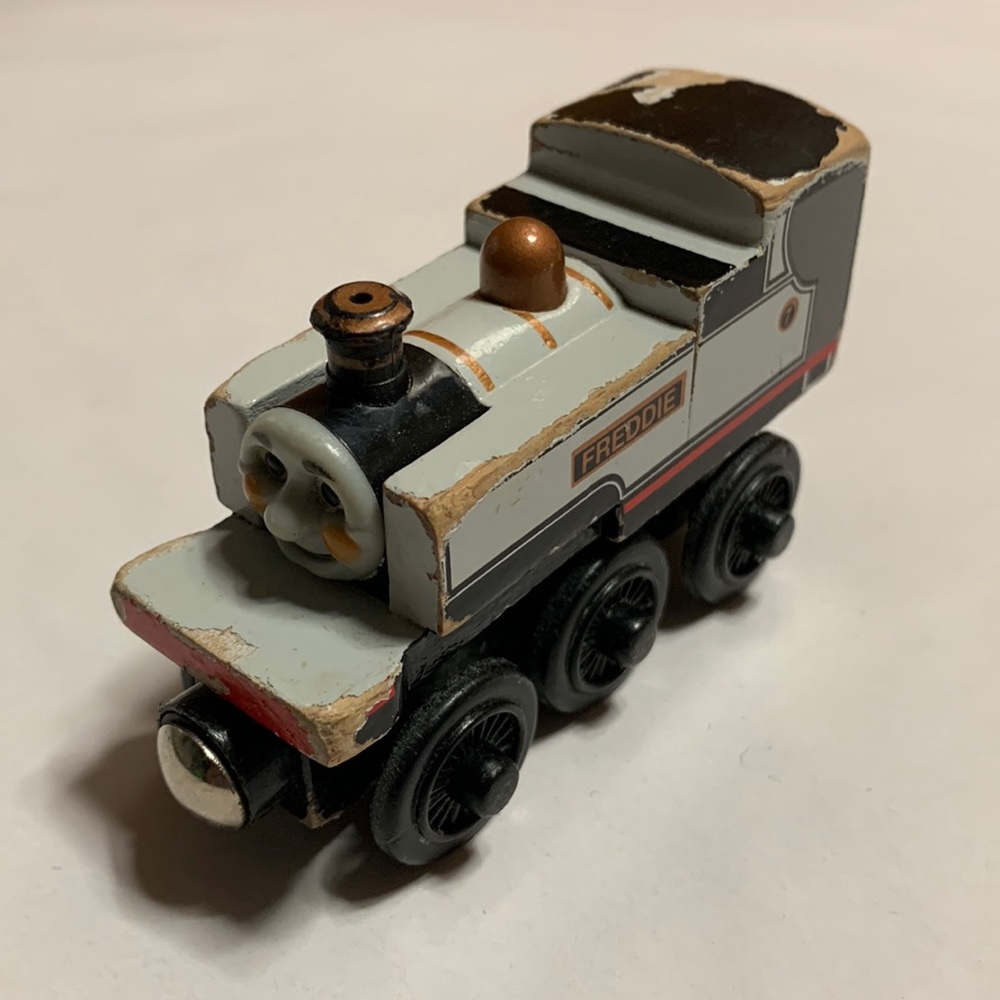 2003 Fearless Freddie Wood Railway Thomas & Friends Engine by Learning Curve